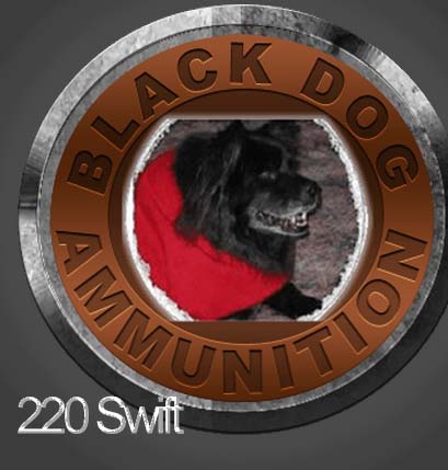 Black Dog Ammunition   Black Dog Ammunition 220 Swift