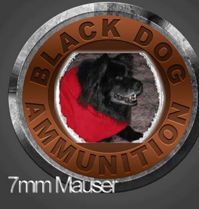 Black Dog Ammunition   Black Dog Ammunition 7mm Mauser