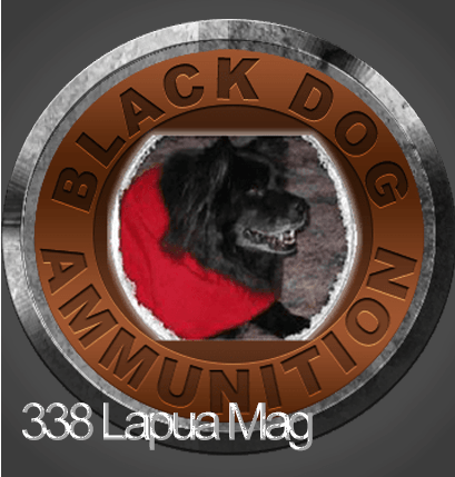 Black Dog Ammunition   Black Dog Ammunition 338 Lapua Mag
