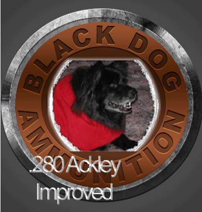 280 Ackley Improved  Black Dog Ammunition 280 Ackley Improved